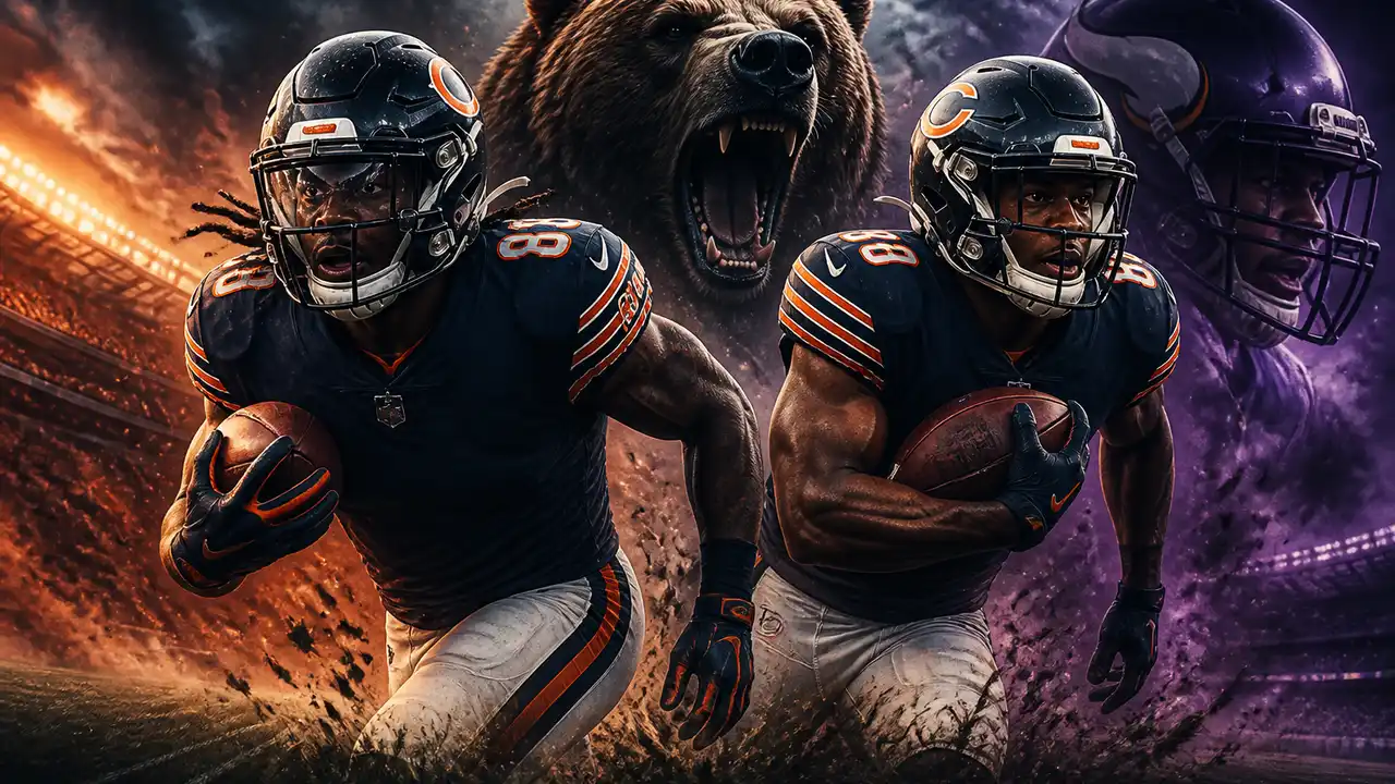 Bears clear D’Andre Swift and Kyle Monangai for Vikings game cover