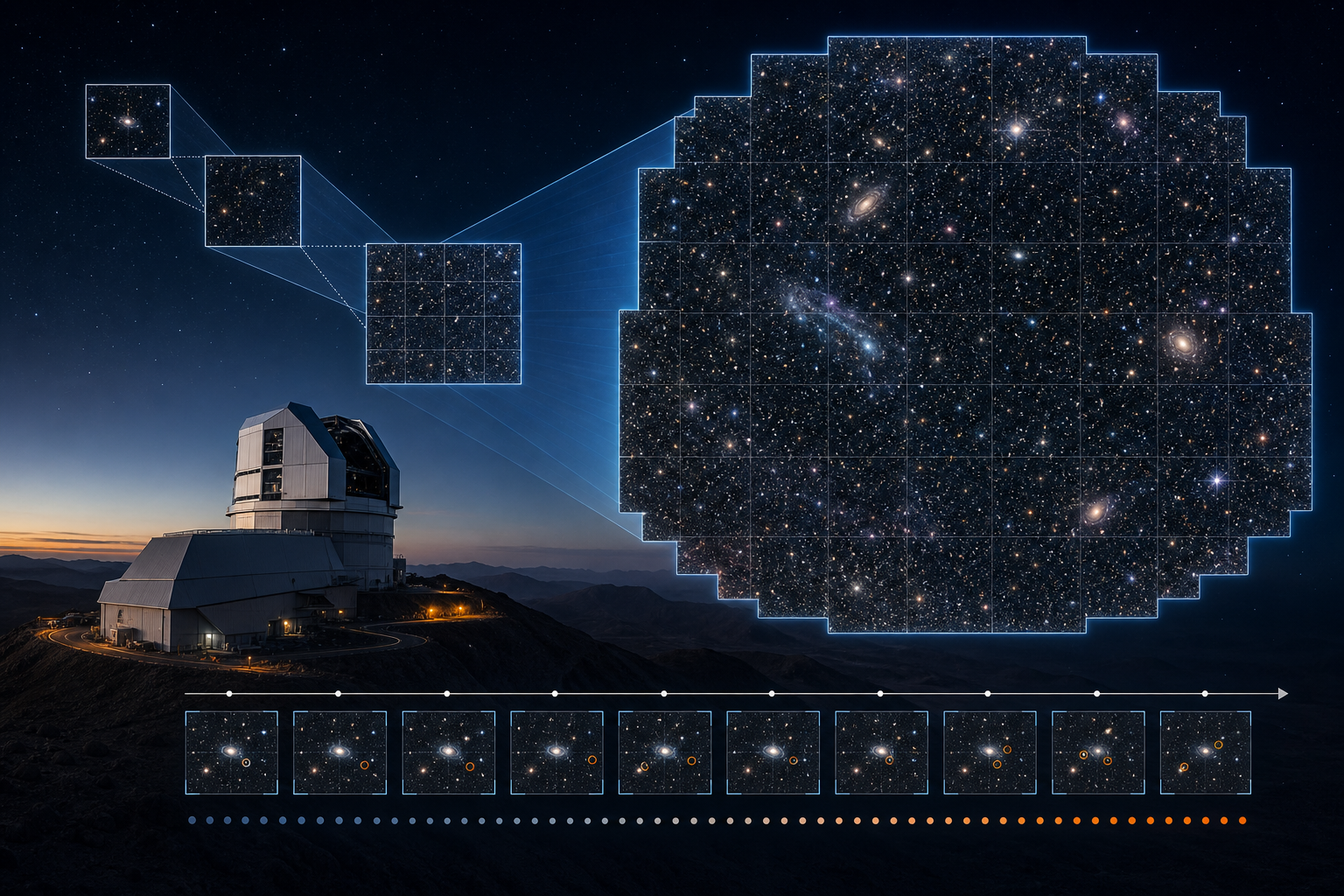 The Telescope Making a Movie of the Universe cover