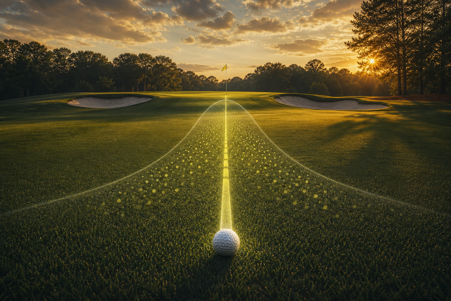 Golf Digest shows how tour pros use data to aim cover