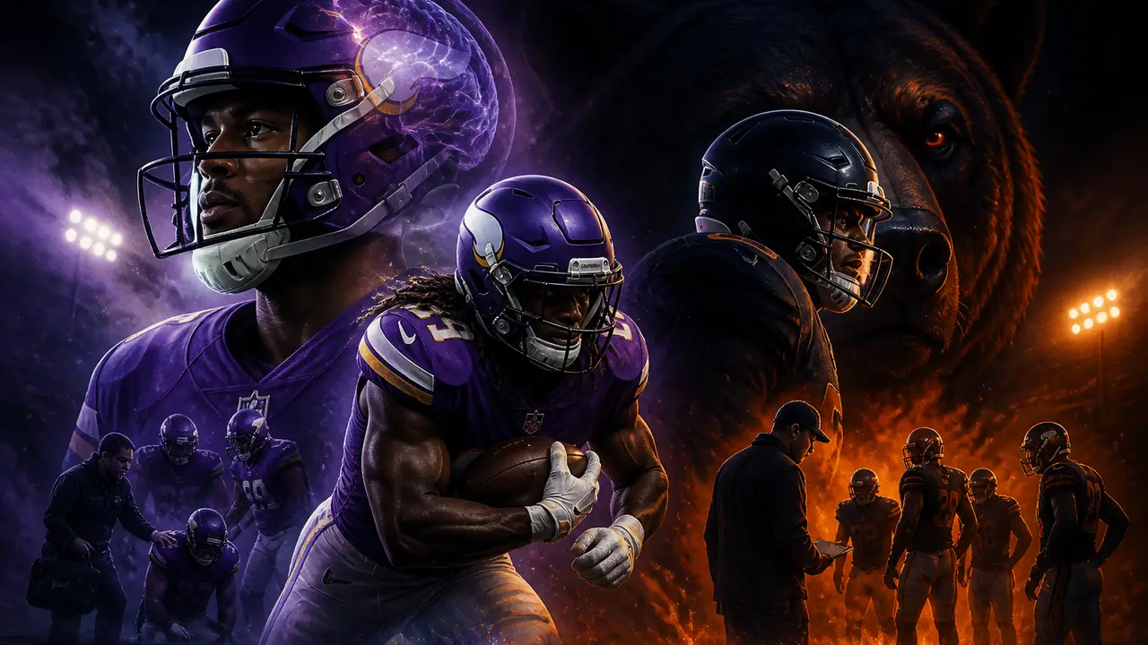 Vikings bring their own quarterback and backfield questions into Bears matchup cover