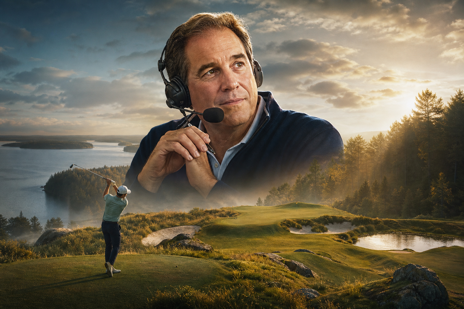 Jim Nantz is helping design the short course at Minnesota's Tepetonka cover