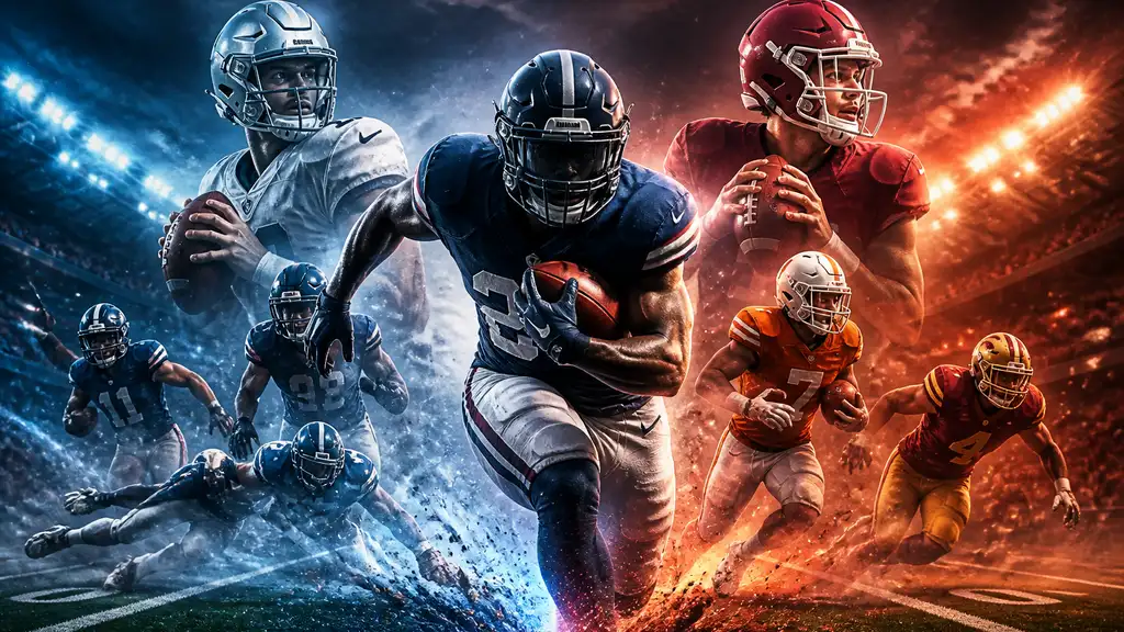 Football TV schedule: Sept. 17-21 kickoff times and channels cover